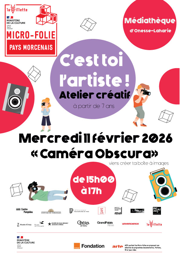 C'est toi l'artiste ! - Atelier créatif "Camér ...