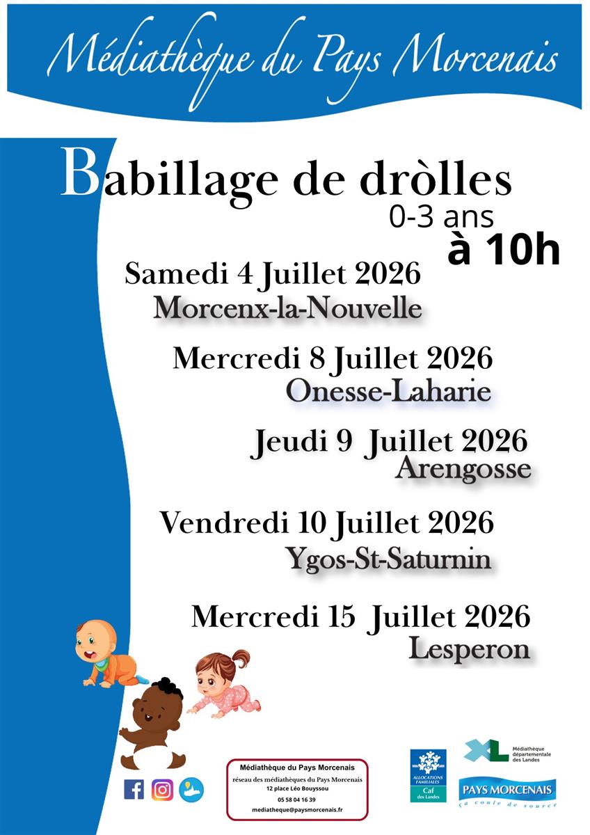 Babillage des dròlles- Morcenx-La-Nouvelle