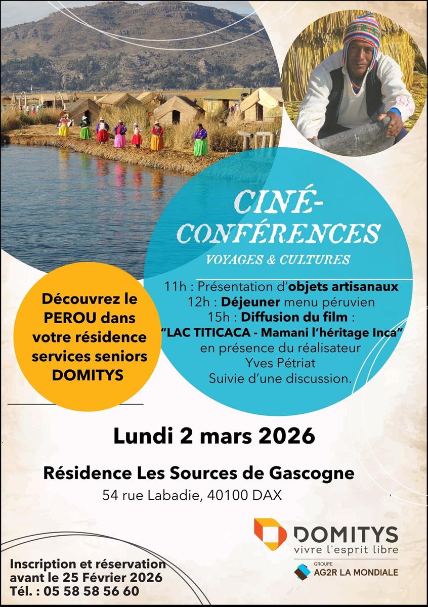 Ciné conférence Pérou