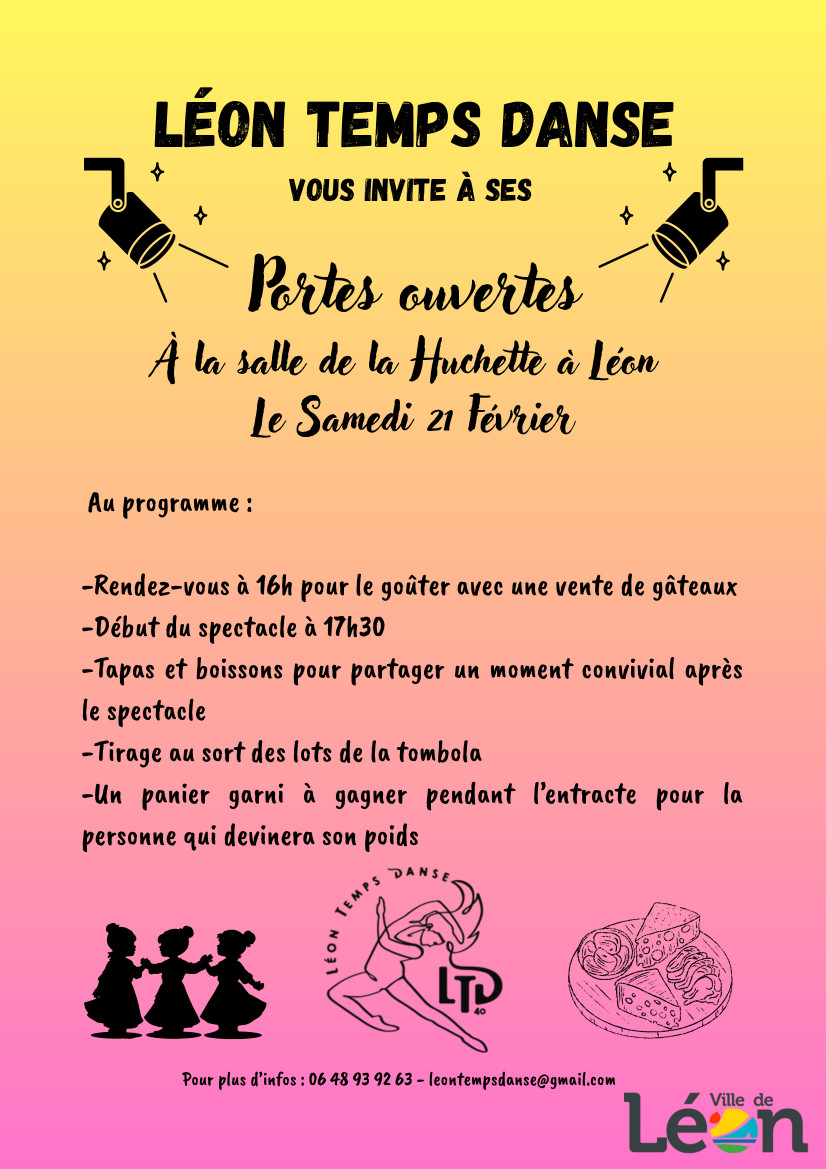Portes Ouvertes de Léon Temps Danse