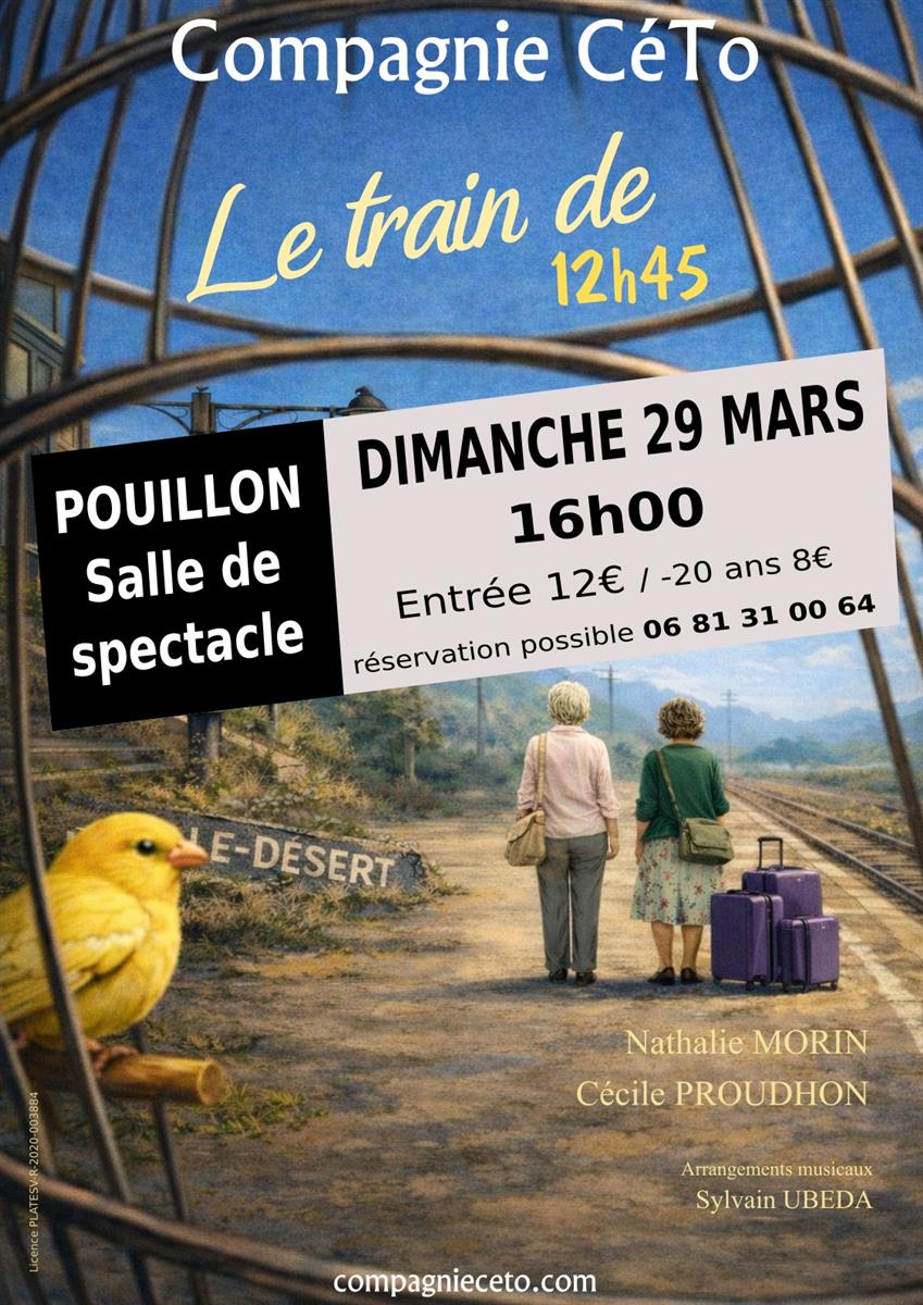 Théâtre : Le train de 12h45