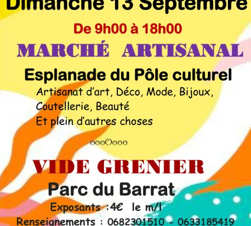 Vide grenier et Marché artisanal