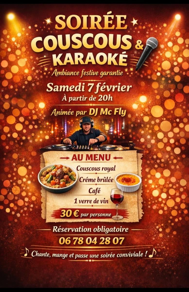 Soirée Couscous & Karaoké