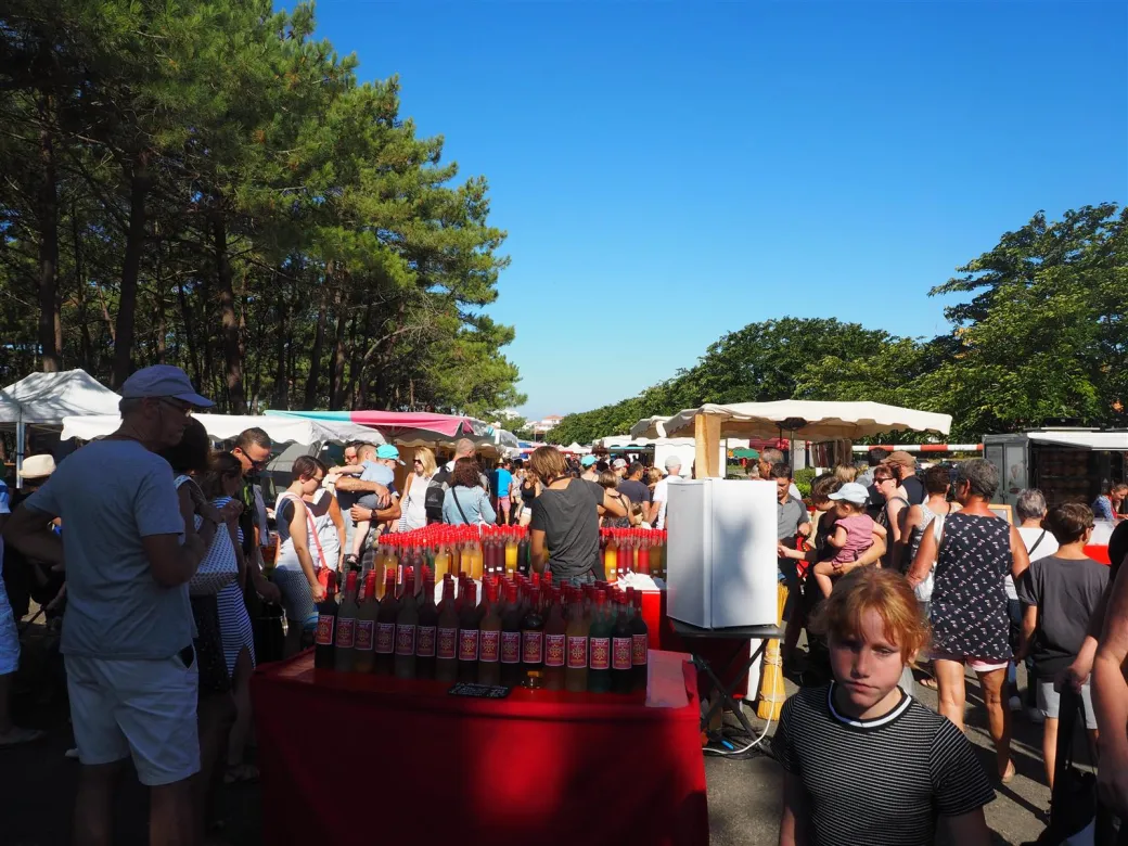 Marché saisonnier - Crédit: O.I.T MIMIZAN | CC BY-NC-ND 4.0