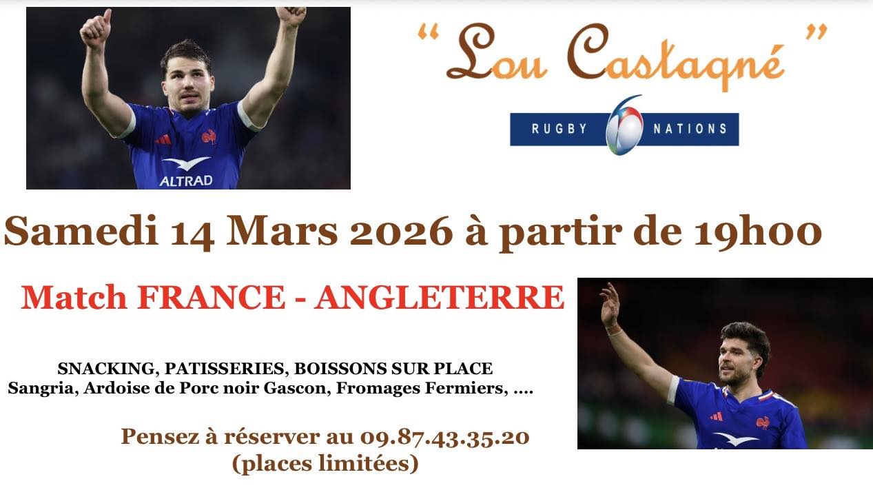 Tournoi des 6 Nations : France - Angleterre