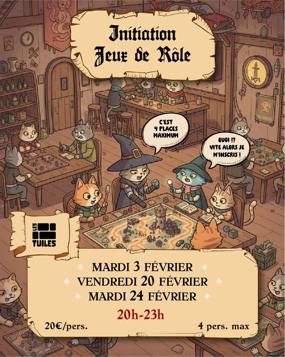 Initiation au JDR (Jeu de rôle )