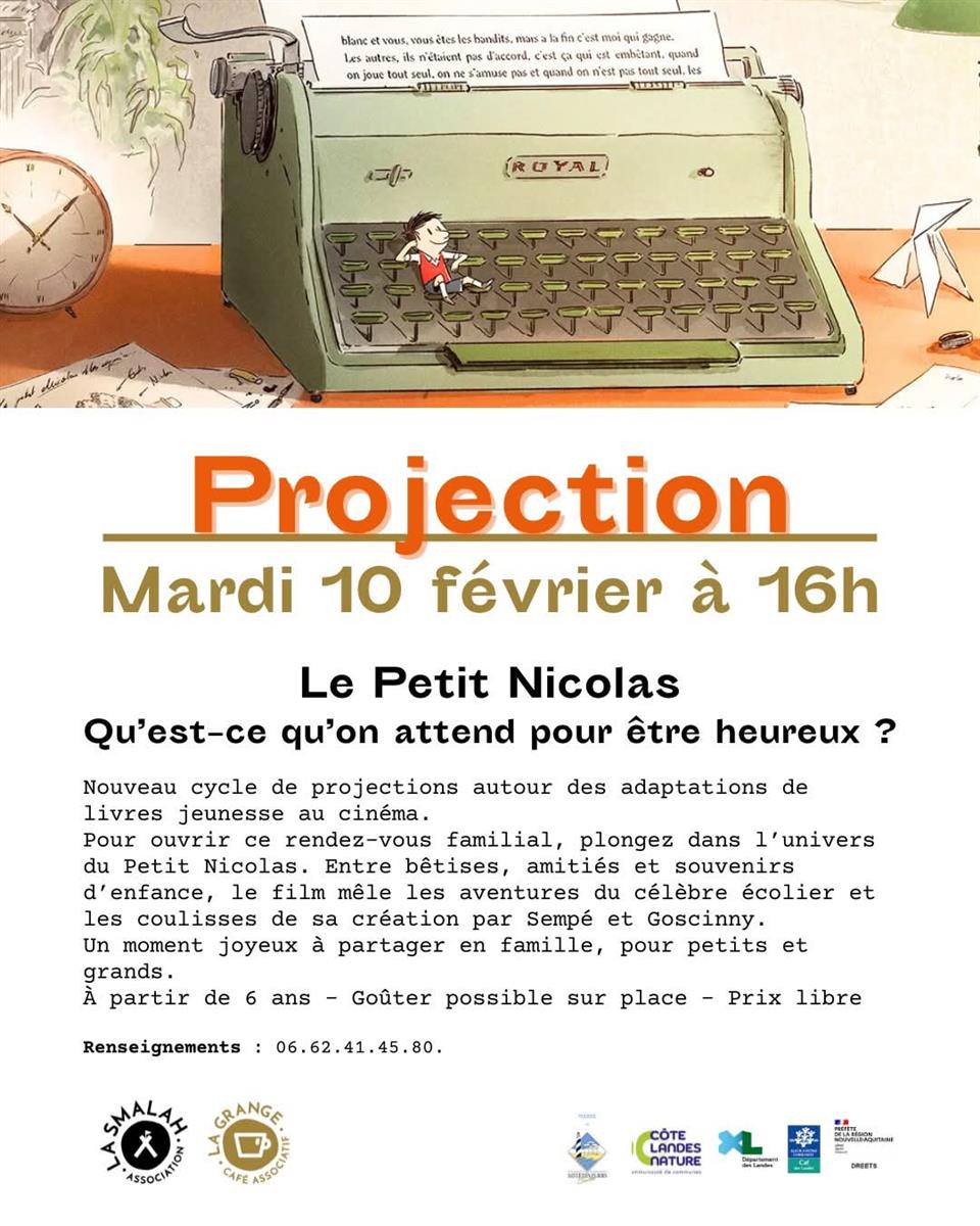 Projection "Le Petit Nicolas - qu'est-ce qu'on ...