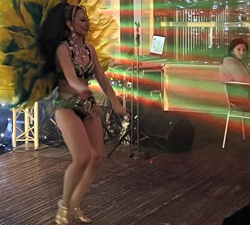 Soirée cabaret au Camping des Sources à Eugénie-les-Bains