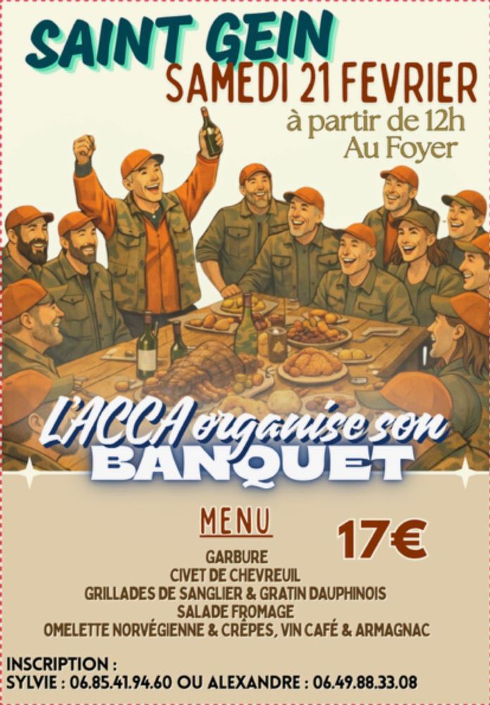 Banquet de l'ACCA
