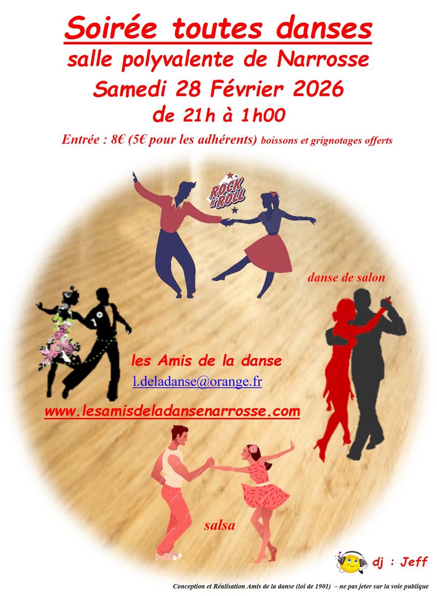 Soirée toutes danses