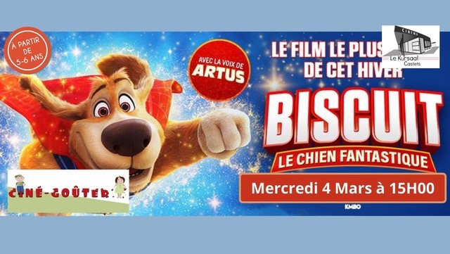 Ciné-Goûter "Biscuit, le chien fantastique"