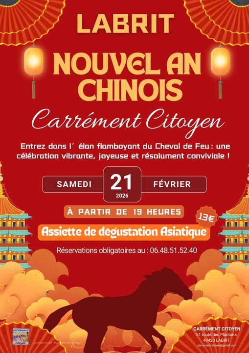 NOUVEL AN CHINOIS à Carrément Citoyen