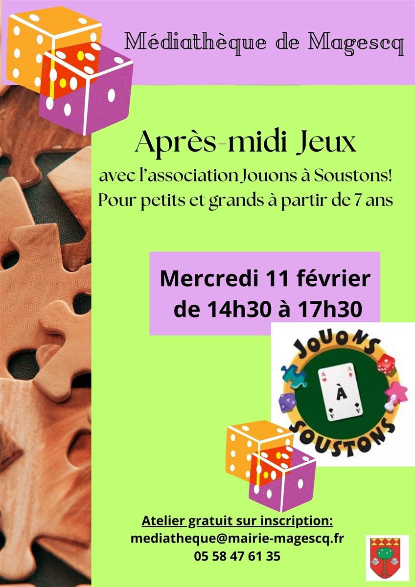 Après-midi jeux