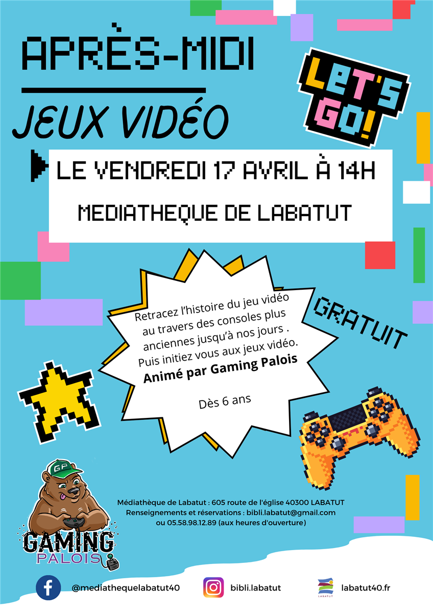 Après-midi jeux vidéos