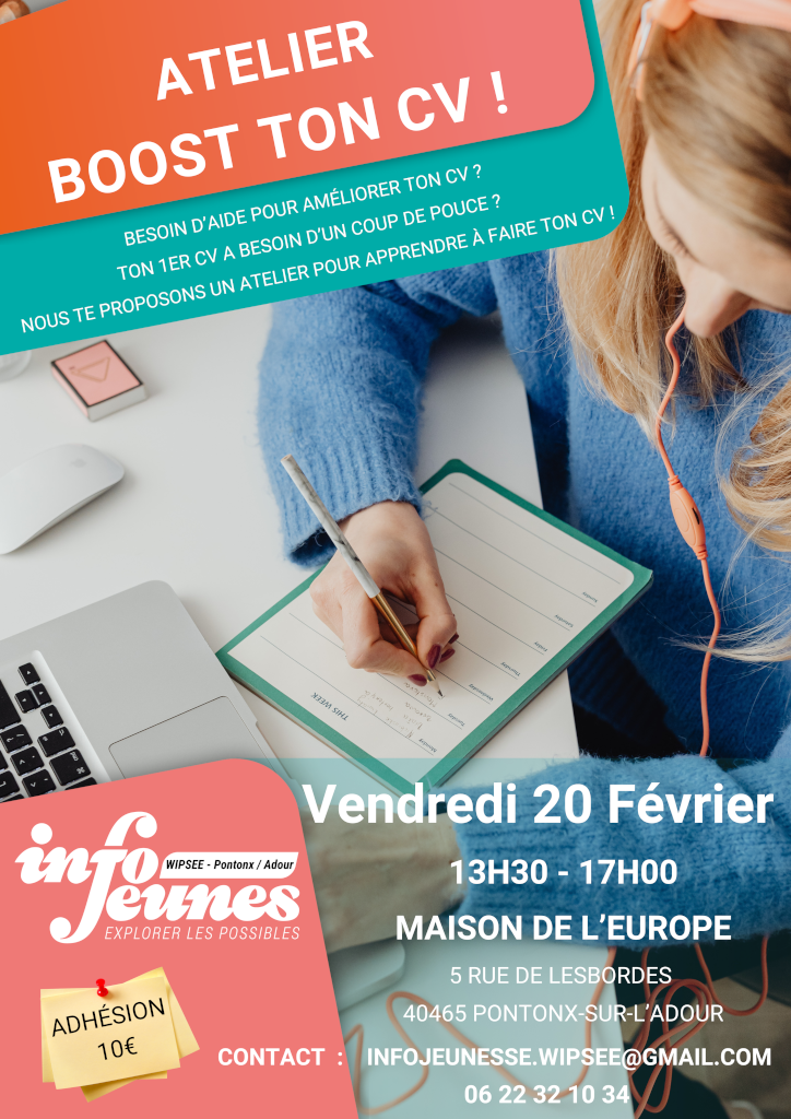 Atelier Bosst ton CV