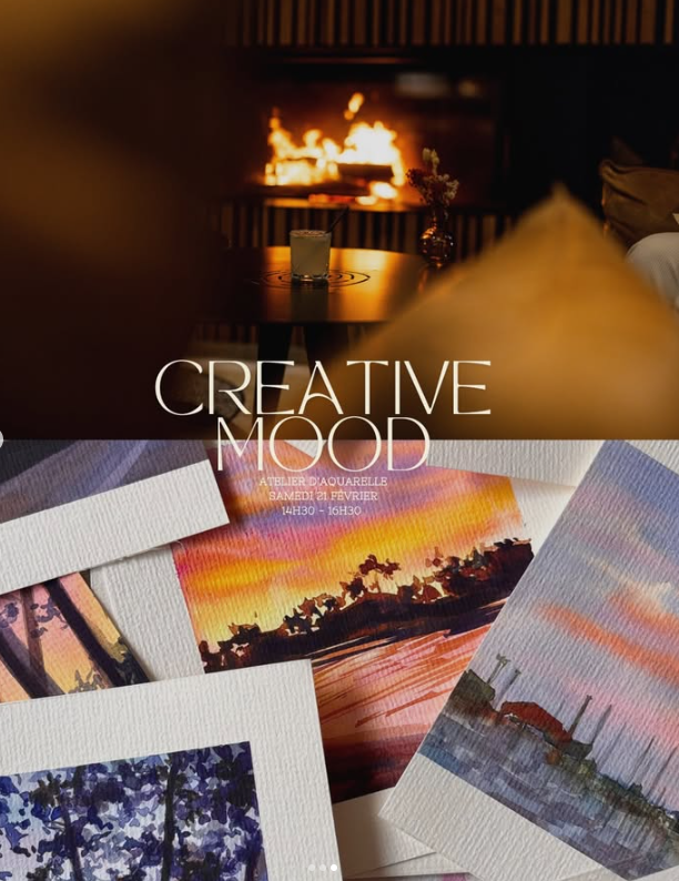 ATELIER INITIATION A L'AQUARELLE A LA VILLA SEREN