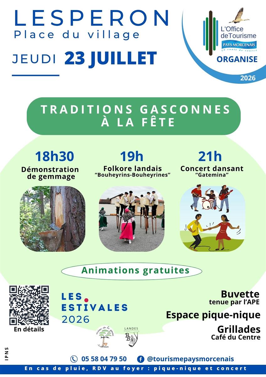 Estivale en Pays Morcenais, "Traditions gascon ...