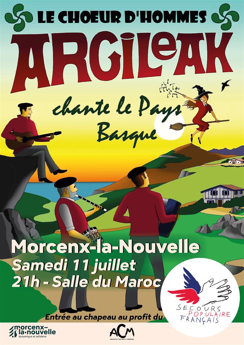 Concert avec la chorale Argileak