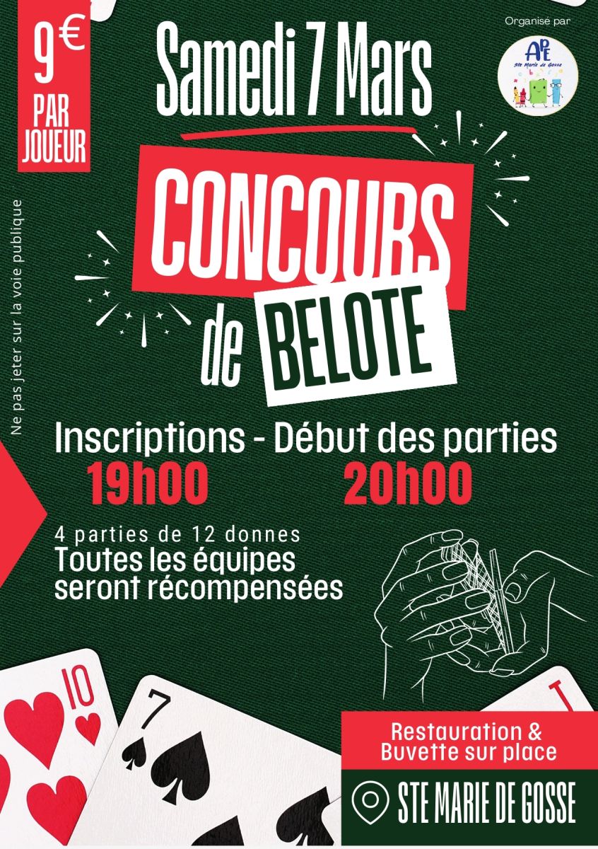 Concours de Belote