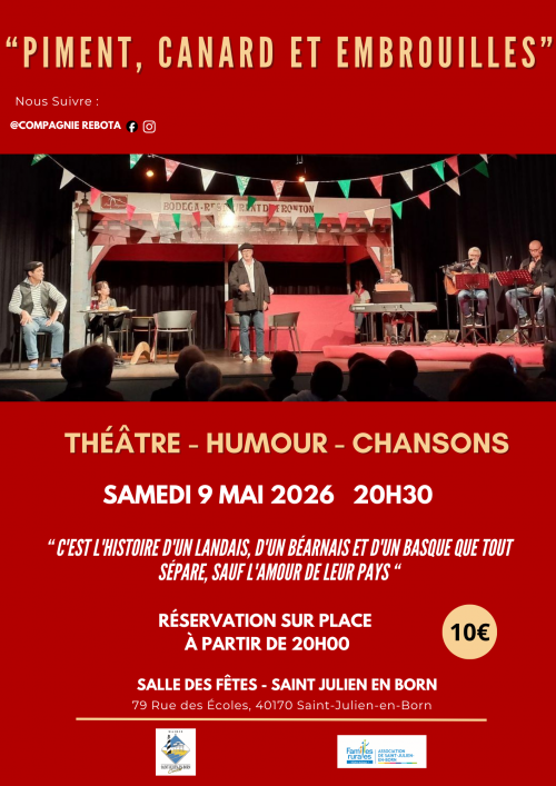 Spectacle "Piments, canards et embrouilles"