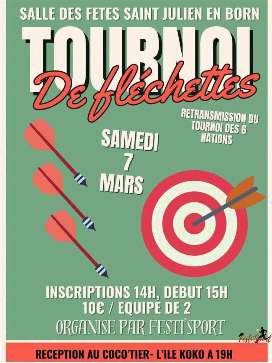 Tournoi de fléchettes