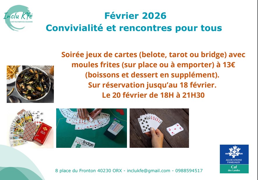 Inclu K'Fé animations du mois de février : Soi ...