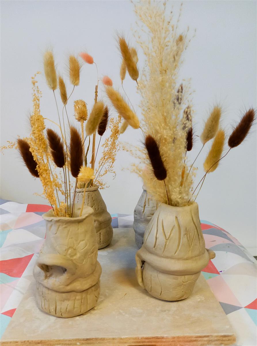 Atelier en famille modelage Soliflora