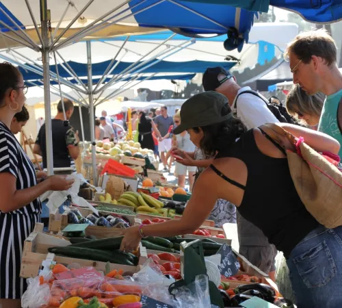Marché saisonnier