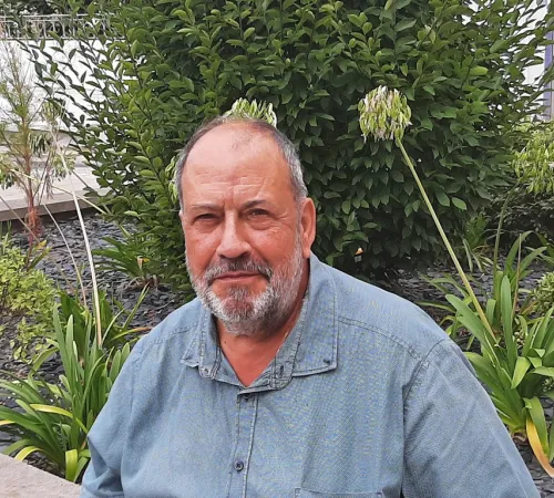 Les arènes de Gamarde les Bains avec Jean-Pierre