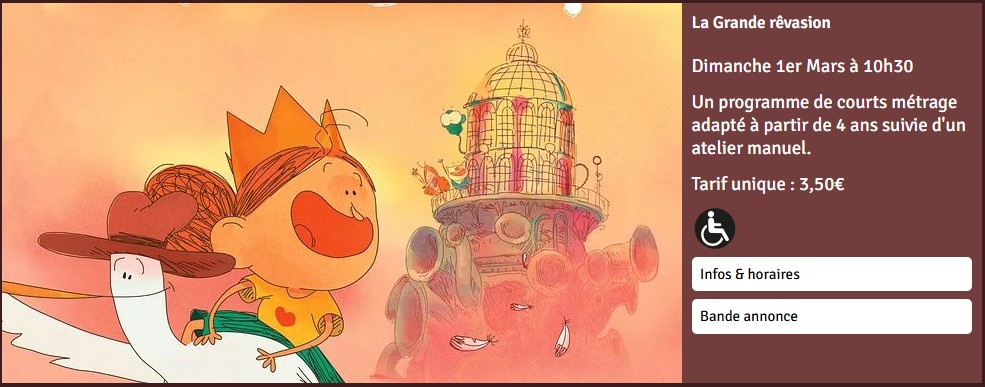 Ciné Pitchoun - La Grande Rêvasion