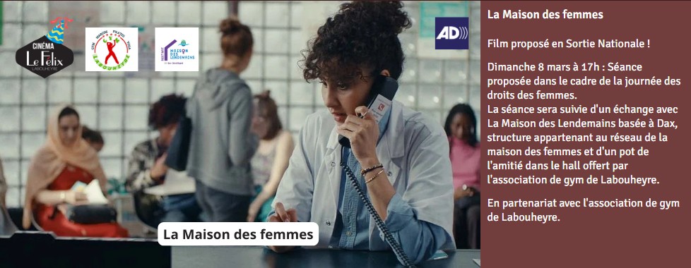 Ciné rencontre : La Maison des femmes - 10 ans ...