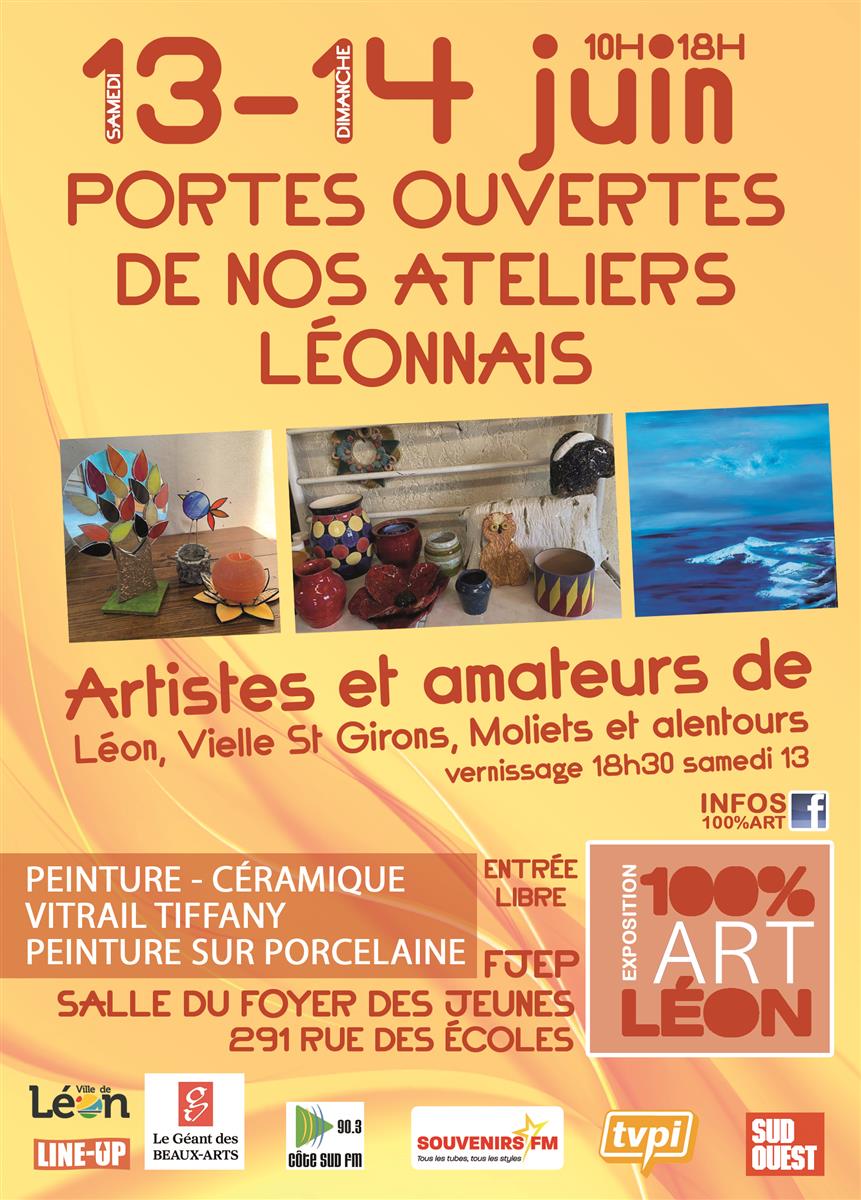 Portes ouvertes des ateliers de 100% Art