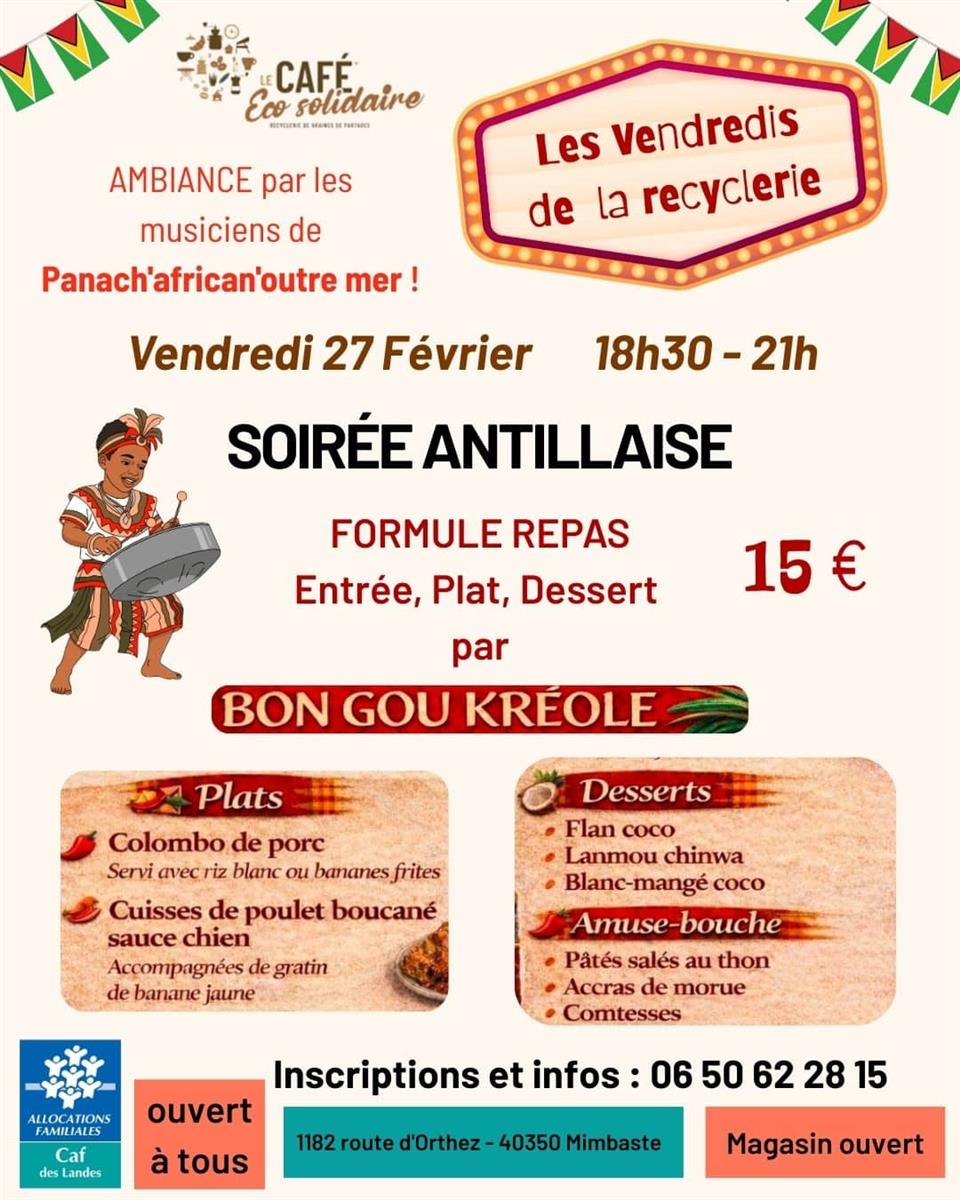 Soirée antillaise