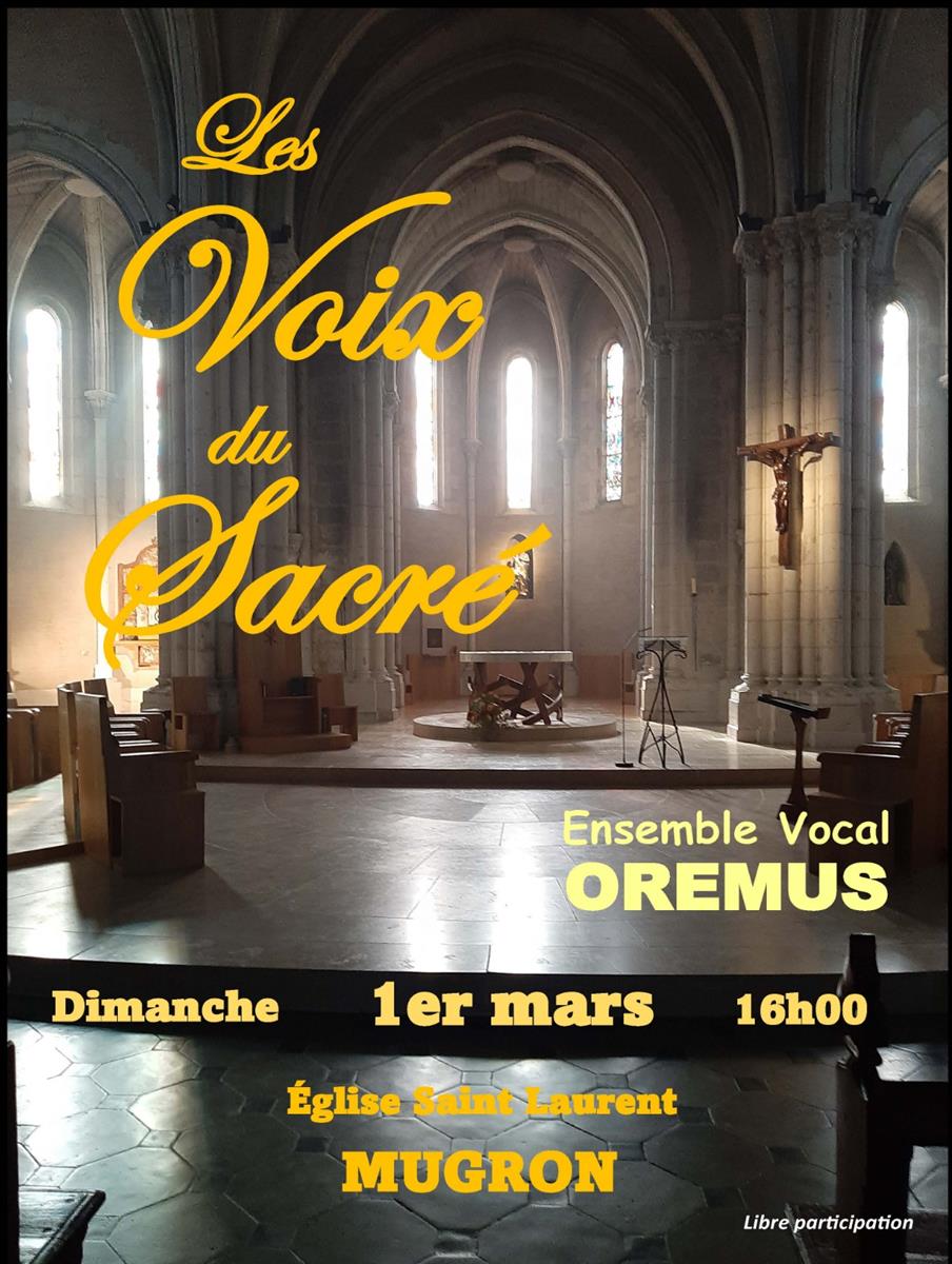 Concert à l'église Saint-Laurent de Mugron