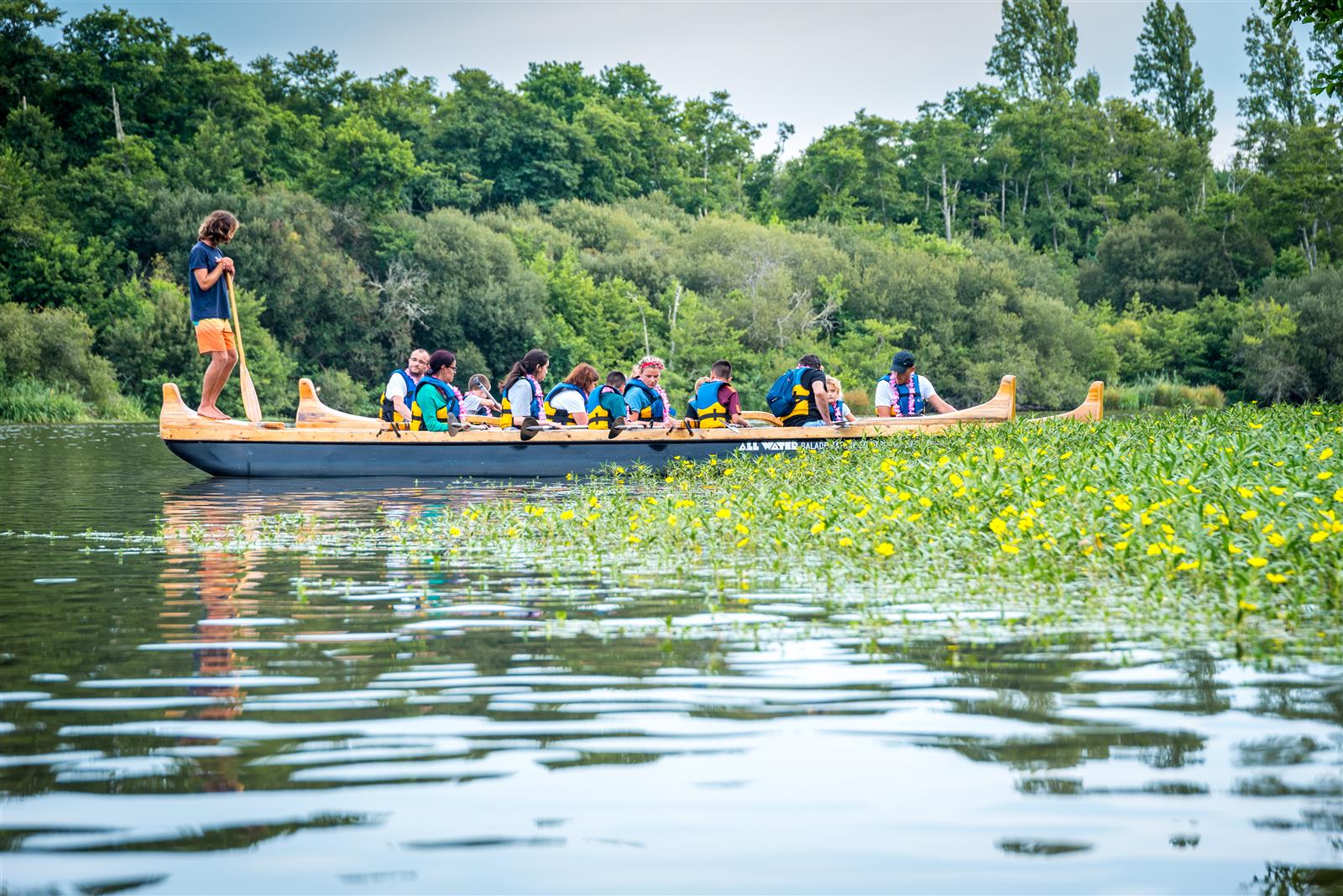 Balade nature en pirogue hawaïenne