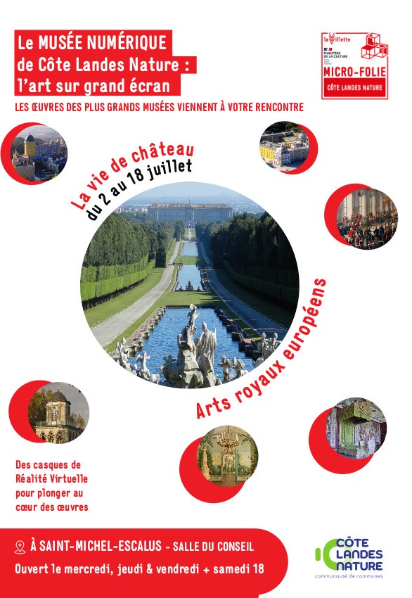 Micro-Folie "La vie de château : arts royaux e ...