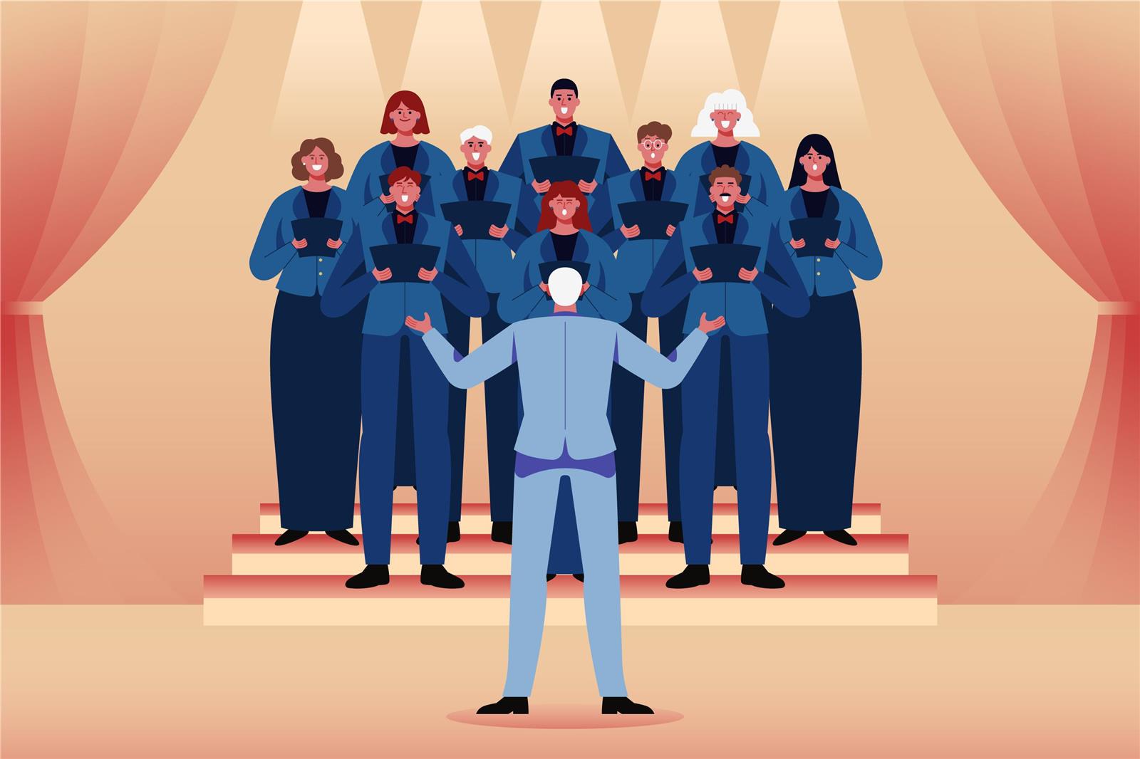 Stage choral de crossover classique et jazz