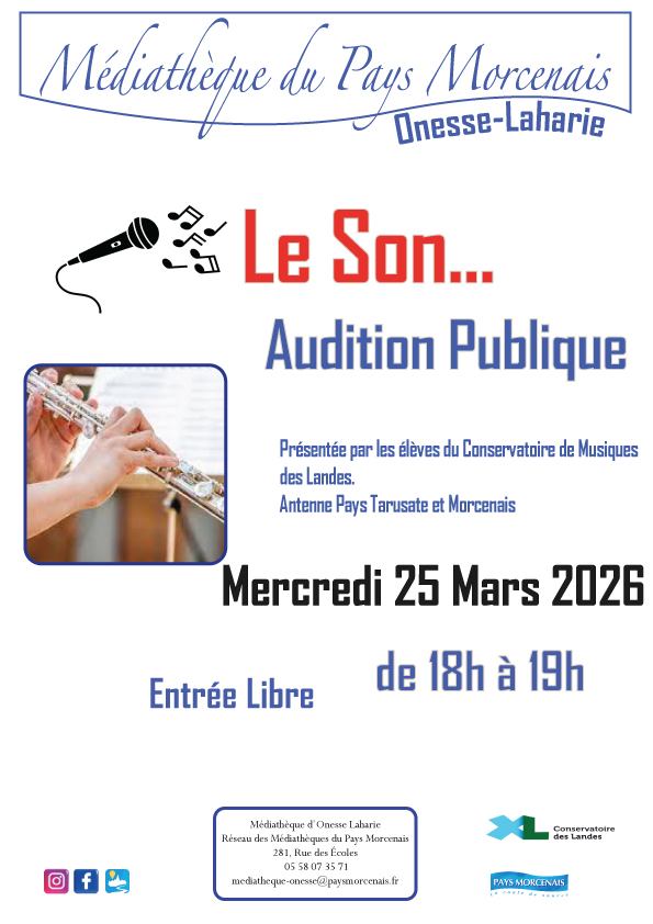 Le Son - Audition Publique