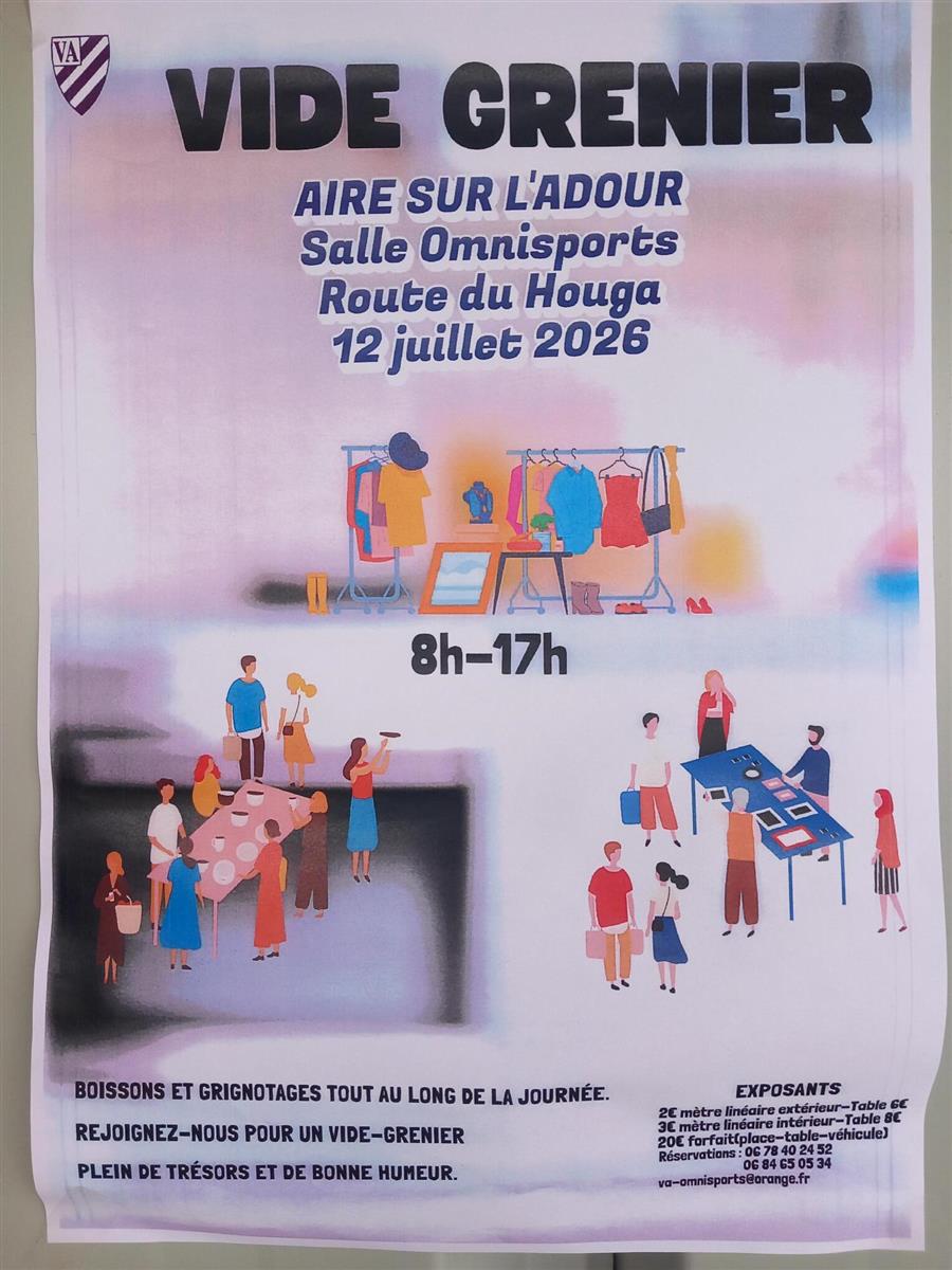 Vide-greniers de la Violette Aturine