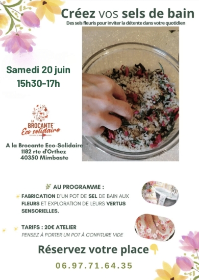 Ateliers sels de bain