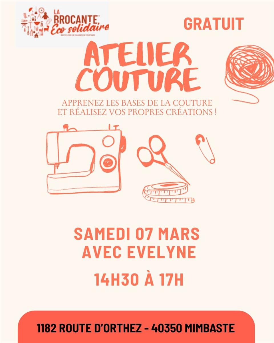 Atelier Couture : Exprime ta créativité !