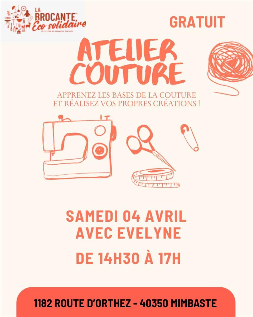 Atelier Couture : Exprime ta créativité !