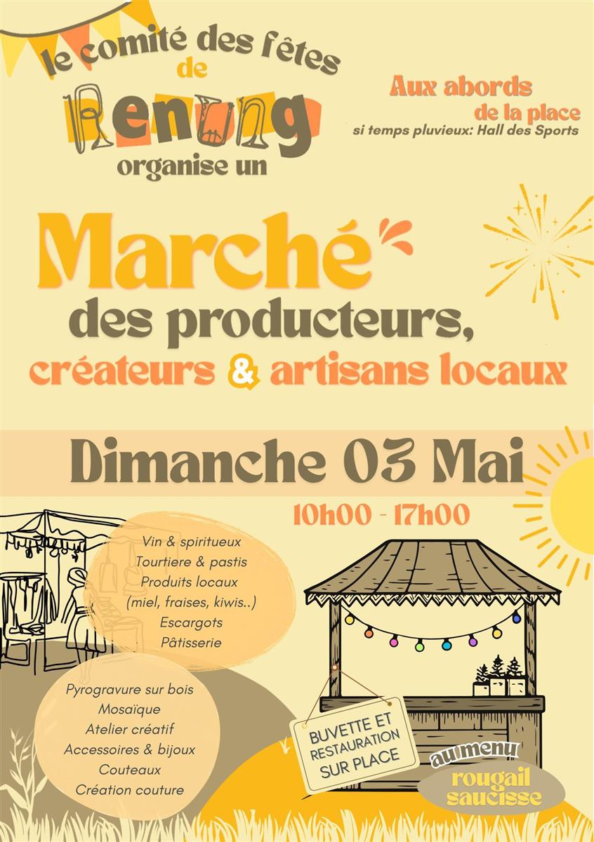 Marché des producteurs et créateurs