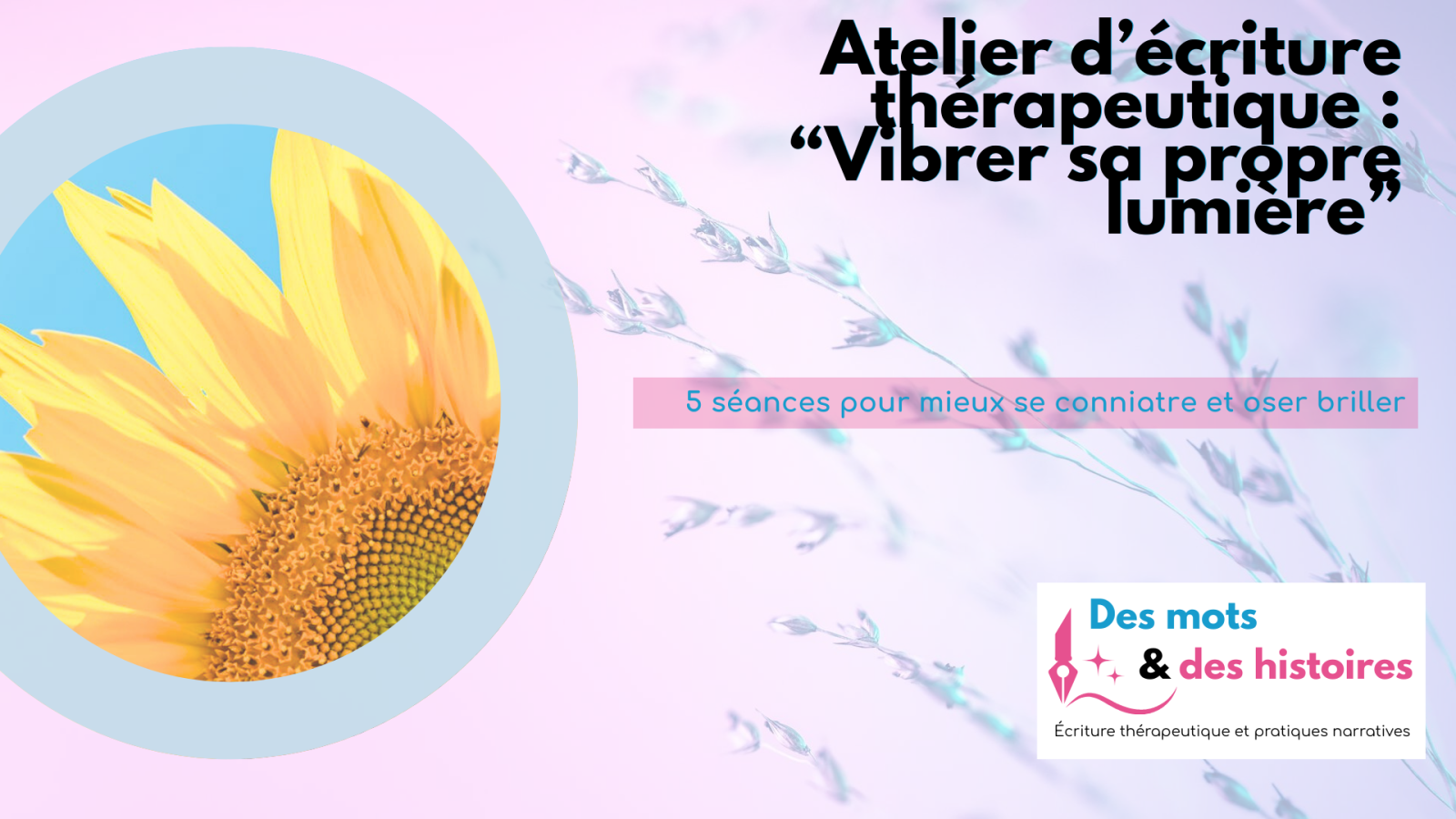 Cycle d'ateliers d'écriture : "Vibrer sa propr ...