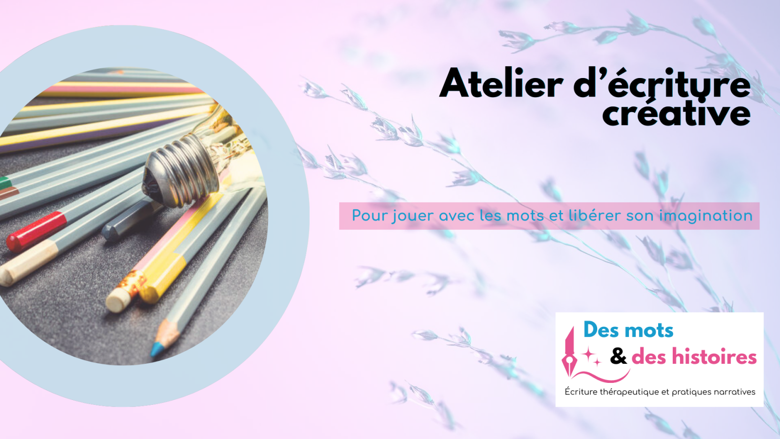 Atelier d'écriture créative