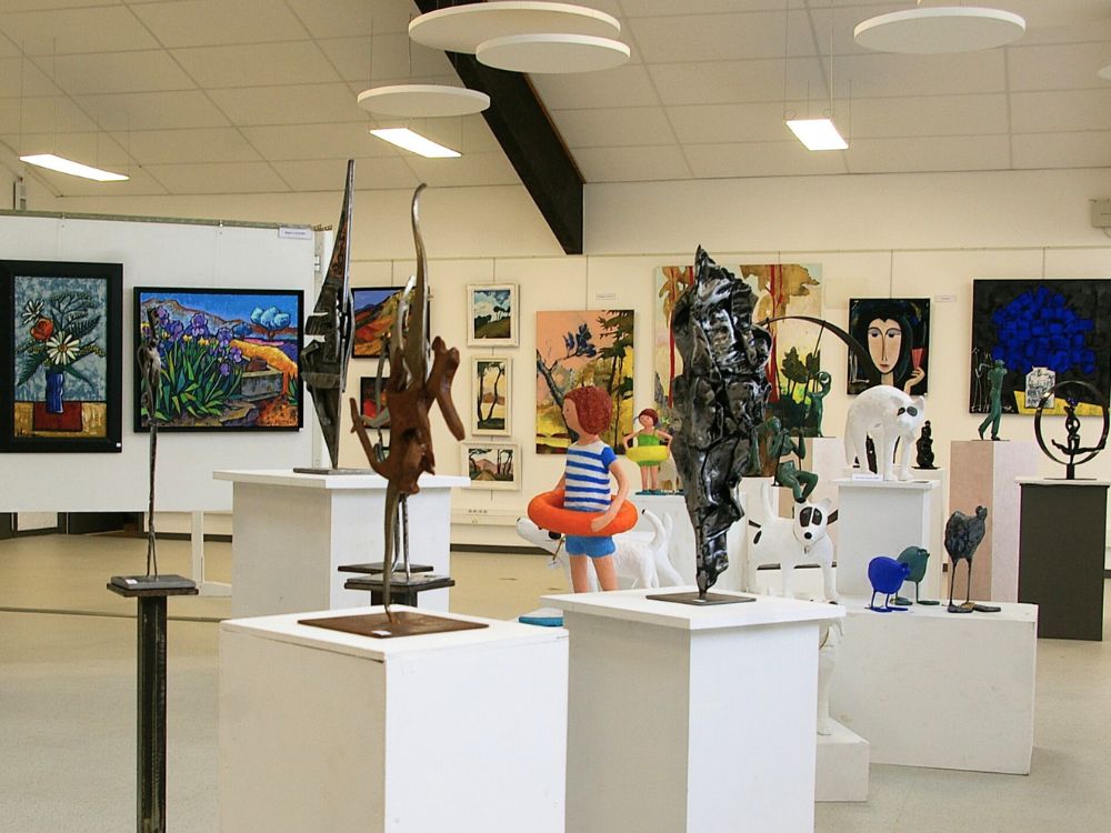 Exposition de peinture et sculpture