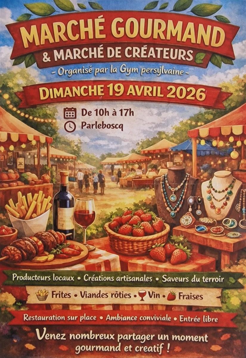 Marché gourmand & Marché de créateurs