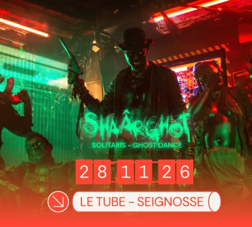 Concert - Shaârghot + Solitaris + Ghost Dance
