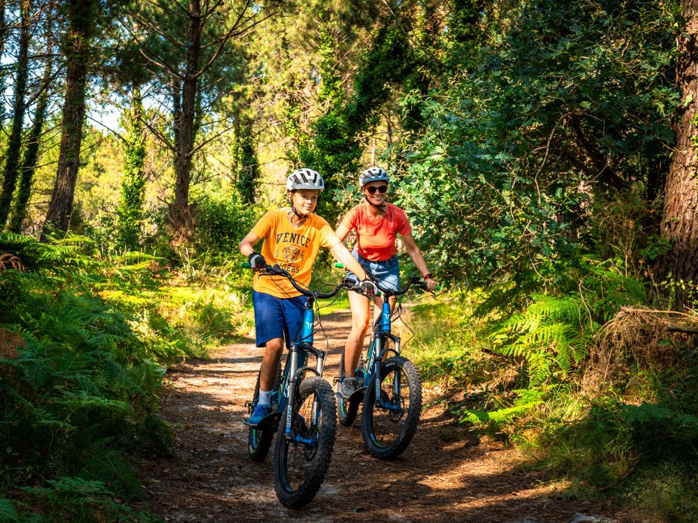 Balade trottinette tout terrain électrique