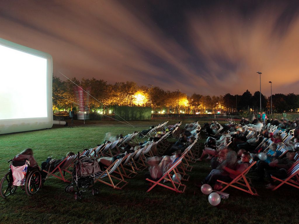 Cinéma en plein air